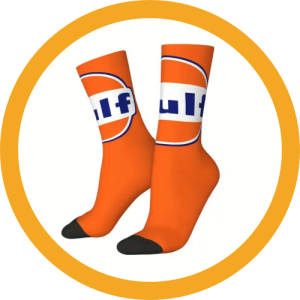 Gulf Racing Socks